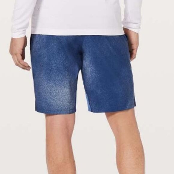 Lululemon T.H.E. Short 9" - Ocean Spray Ice Grey Admiral Blue - Picture 2 of 11